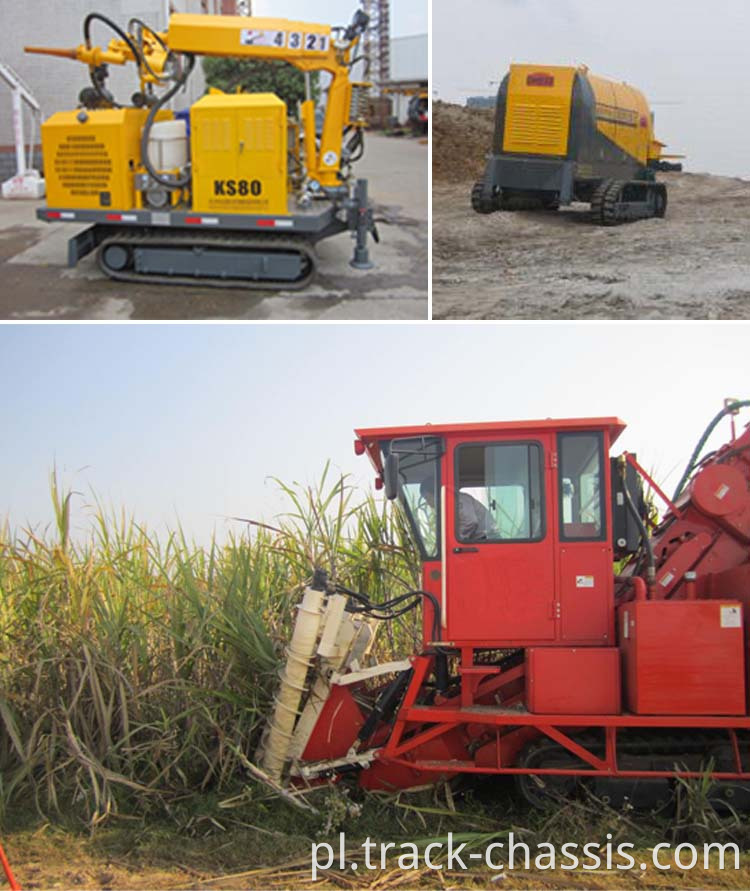 6 -tonowe podwozie gumowe